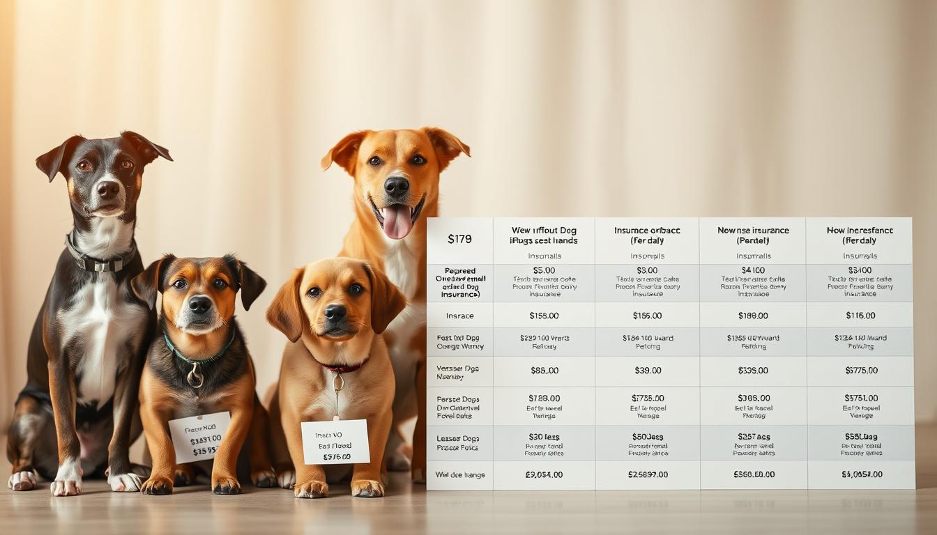 pet insurance cost for a dog